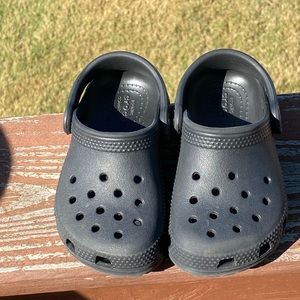 Black Unisex Toddler Crocs